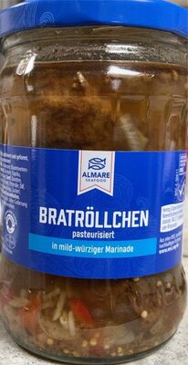 Bratröllchen in mild-würziger Marinade