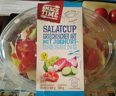 Salatcup griechischer Art