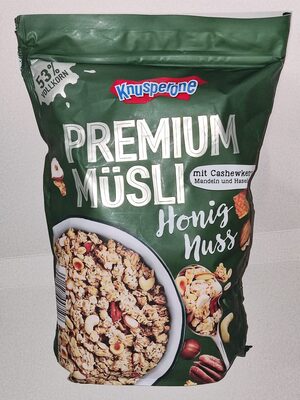 Premium-Müsli - Honig-Nuss