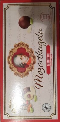 Mozartkugeln front packaging