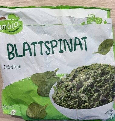 Blattspinat front packaging