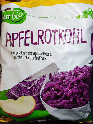 Bio-Apfelrotkohl
