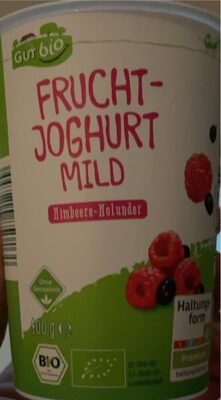 Fruchtjoghurt mild - Himbeere-Holunder front packaging