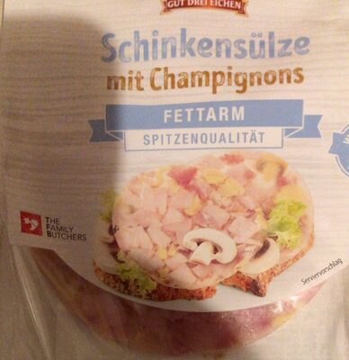 Schinkensülze mit Champignons