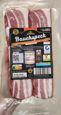 Bauchspeck, geschnitten