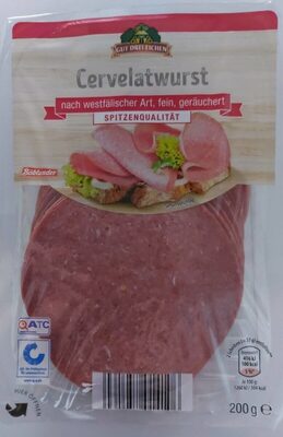 Cervelatwurst front packaging