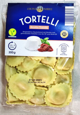 Tortelli - Ricotta-Tomate