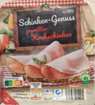 Schinken-Genuss - Kochschinken, gegrillt