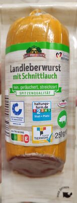 Landleberwurst mit Schnittlauch