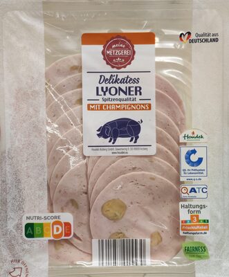 Lyoner mit Champignons
