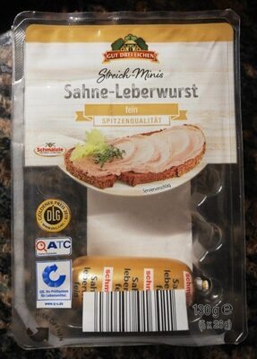 Sahne-Leberwurst front packaging
