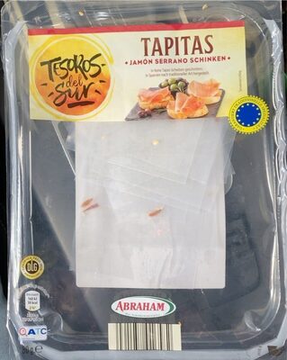 Tapitas Jamon Serrano front packaging
