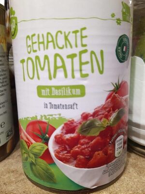 Gehackte Tomaten Basilikum