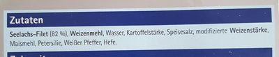 Seelachs-filtspitzen ingredients label