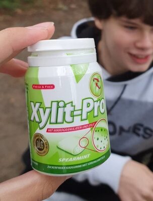 Xylit-pro Spearmint front packaging