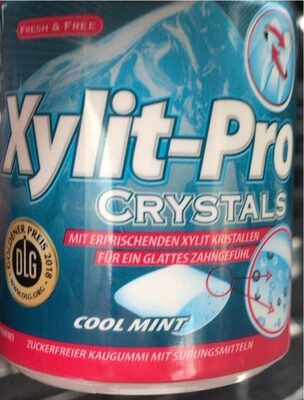 Xylit-Pro Crystals front packaging