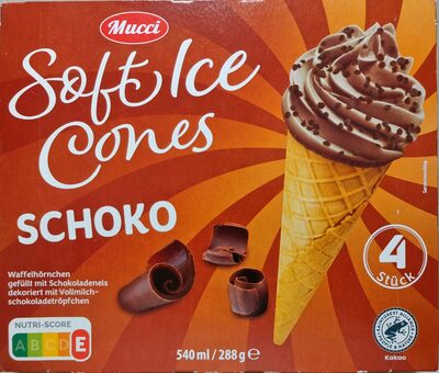 Soft Ice Cones - Schoko front packaging