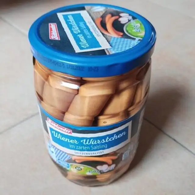 Würstchen front packaging