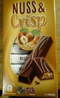 Nuss & Crisp front packaging