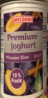 Premium-Joghurt - Pflaume-Zimt