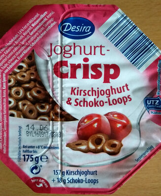 Joghurt-Crisp Kirschjoghurt & Schoko-Loops