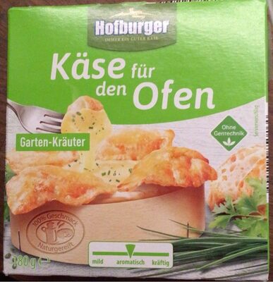 Käse für den Ofen Gartenkräuter