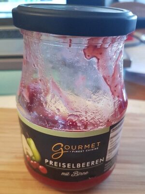 Preiselbeeren mit Birne