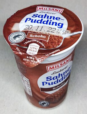 Lockerer Sahnepudding - Schoko