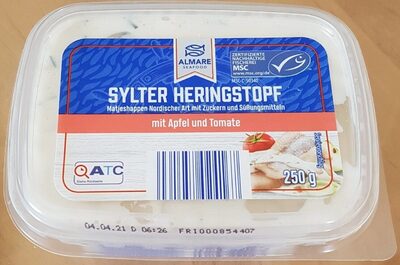 Sylter Heringstopf - mit Apfel und Tomate