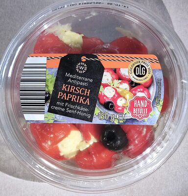 Kirschpaprika Mediterrane Antipasti