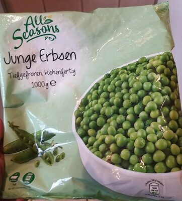 Junge Erbsen - tiefgefroren