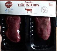 Frische Hüftsteaks vom Jungbullen