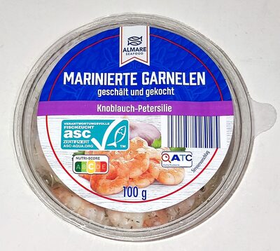 Marinierte Garnelen - Knoblauch-Petersilie