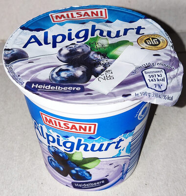 Alpighurt - Heidelbeer-Cassis