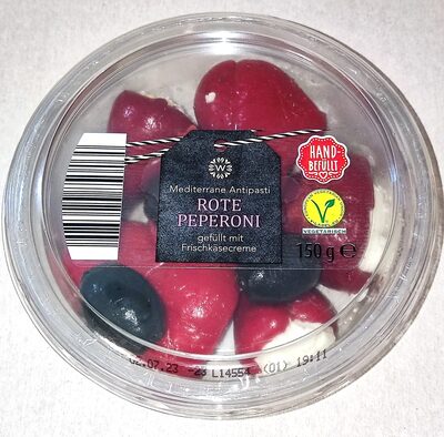 Mediterrane Antipasti - Rote Peperoni