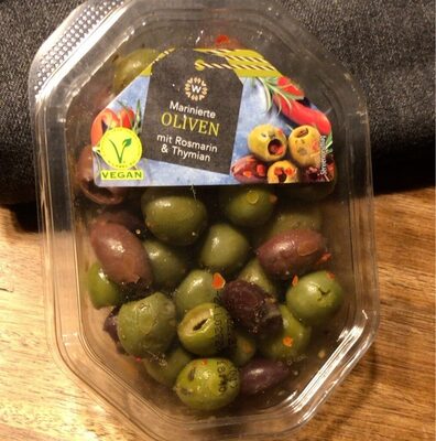 Marinierte Oliven rosm.