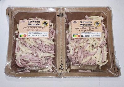 Schweizer Wurstsalat front packaging