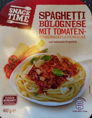 Spaghetti Bolognese mit Tomaten-Rindfleischsauce