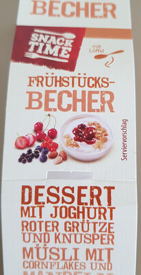 Frühstück Becher