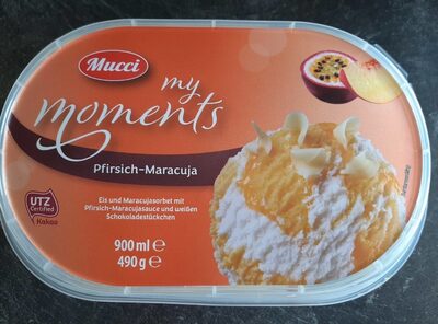 Pfirsich-Maracuja Eis