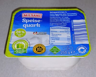 Speisequark 20 % Fett