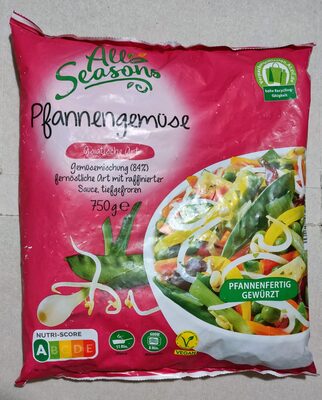 Pfannengemüse - Asiatische Art