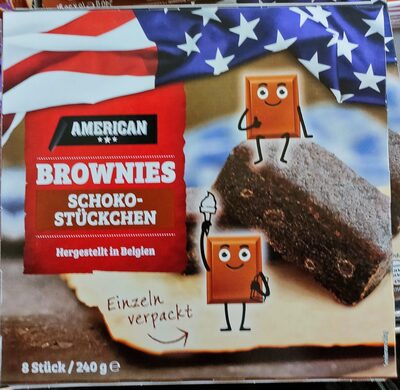 Brownies - Schokostückchen front packaging
