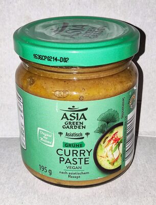 Currypaste grün front packaging