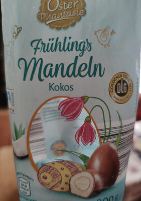 Frühlingsmandeln Kokos