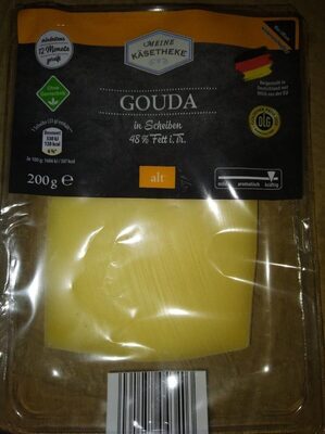 Gouda in Scheiben
