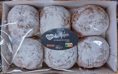 Krapfen mit Aprikosen-Fruchtfüllung