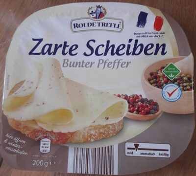 Zarte Scheiben Bunter Pfeffer