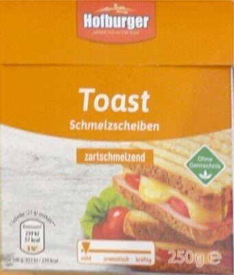 Schmelzscheiben - Toast