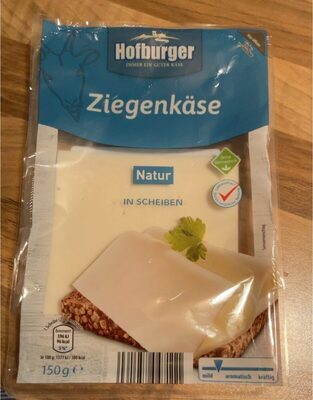 Ziegenkäse in Scheiben - Natur